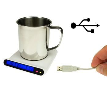 USB-Warmhalteplatte