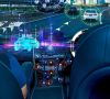 Autonomous car with passengers, Future technology smart car concept