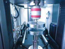tensile strength tester machine on laboratory