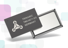 Der Baustein TMC4671 von Trinamic unterstützt verschiedene Positionsgeber von A/B/N Inkremental-Encoder über Sinus/Cosinus-Signalen bis zu digitalen und analogen Hall-Sensoren, die nach Bedarf den kaskadierten Reglern zugeordnet werden können. MEV/Trinamic