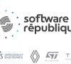 Logo und Gründungsmitglieder der Software République