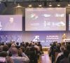 The stage and the audience at the Automobil-Elektronik Kongress 2021