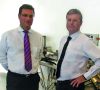Paulo Alexandre, CEO Romaco Group, und Peter Jocic, Mitglied des Aufsichtsrats, Medipac AB. Romaco