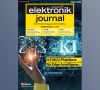 Die Titelseite der Fachzeitschrift elektronik journal 8/2020