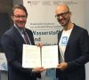 Verkehrsminister Andreas Scheuer und H2-Mobility-Geschäftsführer Nikolas Iwan wollen Wasserstoff-Infrastruktur ausbauen