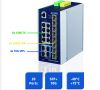 Administrierbarer Ethernet Switch IGS-6325-8T8S4X mit 20 Ports für anspruchsvolle Industrie-Netzwerke von Spectra