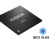 Die 5. Generation der 3D-BiCS-Flashspeicher von Kioxia hat mit 0,8 mm und 1 mm ein sehr dünnes Profil.