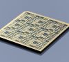 Galliumoxid-Chip, Transistor- und Messstrukturen