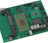 Die COM Express Module MSC C6B-ALP können mit bis zu zwei SO-DIMMs bestückt werden, die eine Speicherkapazität von 8 bis 64 GB zur Verfügung stellen.