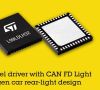 Multi-Pixel-Treiber mit CAN-FD-Light von ST-Microelectronics