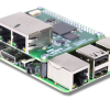 Echtzeit-Ethernet im Labormaßstab: Raspberry PI 2 mit Hilschers netHAT-Modul.