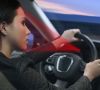 Driver-Monitoring Systeme beleuchten das Gesicht des Fahrers – für ihn unsichtbar – gleichmäßig mit Infrarotem Licht, um seine Blickrichtung oder langsame Ermüdung festzustellen.