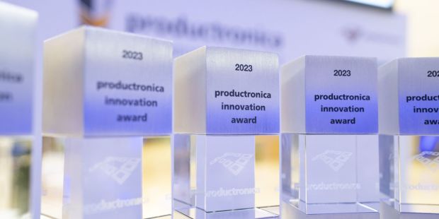 Impression von der Verleihung des productronica innovation awards 2023