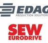 Logos von EDAG und SEW