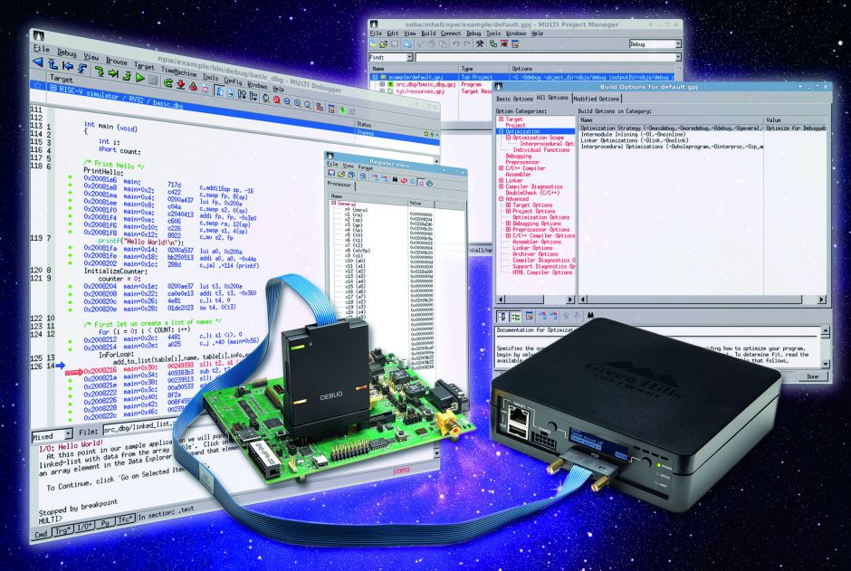 Die RISC-V-Tools von Green Hills Software stellen eine Komplettlösung für Softwareentwickler dar, die mit RISC-V auf kommenden oder bereits verfügbaren Halbleiterplattformen arbeiten.