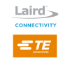 Logos Laird Connectivity und TE Connectivity