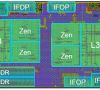 Bild 2: AMD stellte die Architektur seines Zeppelin-SoCs vor, einem Baustein für Serveranwendungen in 14-nm-FinFET-Technologie.