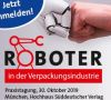Die Praxistagung Roboter in der Verpackungsindustrie findet am 30.10. statt.