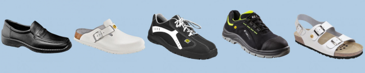 ESD Schuhe tragen Aufkleber Kreis Fußschutz gegen elektrostatische Aufladung 