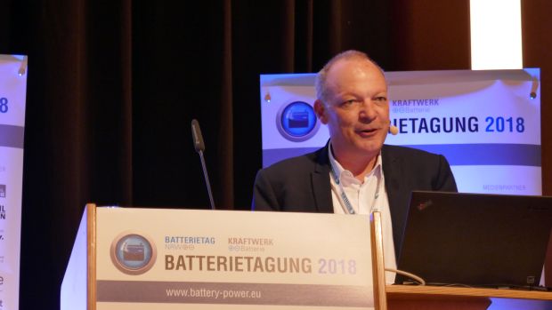 Einen Blick auf die Trends und Entwicklungen am Batteriemarkt bis 2025, besonders mit Blick auf die Elektromobilität, warf auch Christophe Pillot von Avicenne Energy.