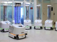 Die Nachfrage nach den Desinfektionsrobotern von Blue Ocean Robotics steigt