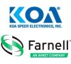 Farnell bietet künftig die passiven Bauelemente von KOA Europe an