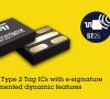 Die nach den Typ-2-Spezifikationen des NFC-Forums zertifizierten ICs ST25TN512 und ST25TN01K basieren auf den ISO-14443-Normen und können mit NFC-konformen Mobilgeräten oder einem besonderen Kurzstrecken-Lesegerät genutzt werden. 