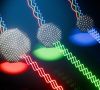 Quantum Dot Color Emission Depends on Size 3D Rendering