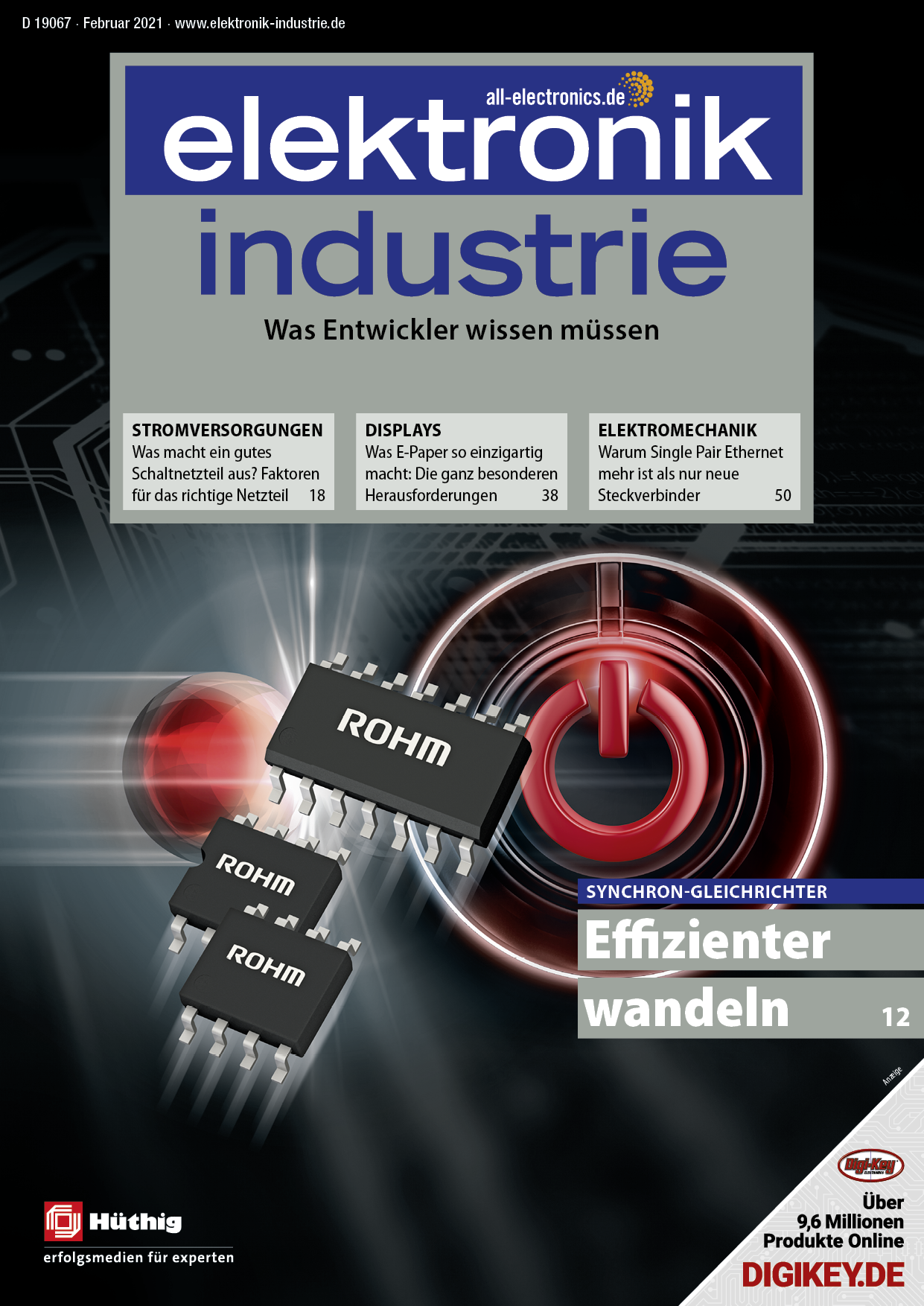 Titelseite elektronik industrie
