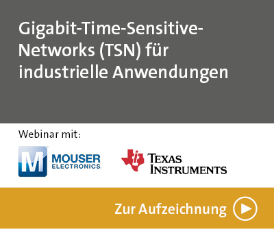 Gigabit-Time-Sensitive-Networks (TSN) für industrielle Anwendungen